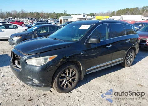 2015 Infiniti Qx60 из США, поврежденный, VIN 5N1AL0MN2FC509527